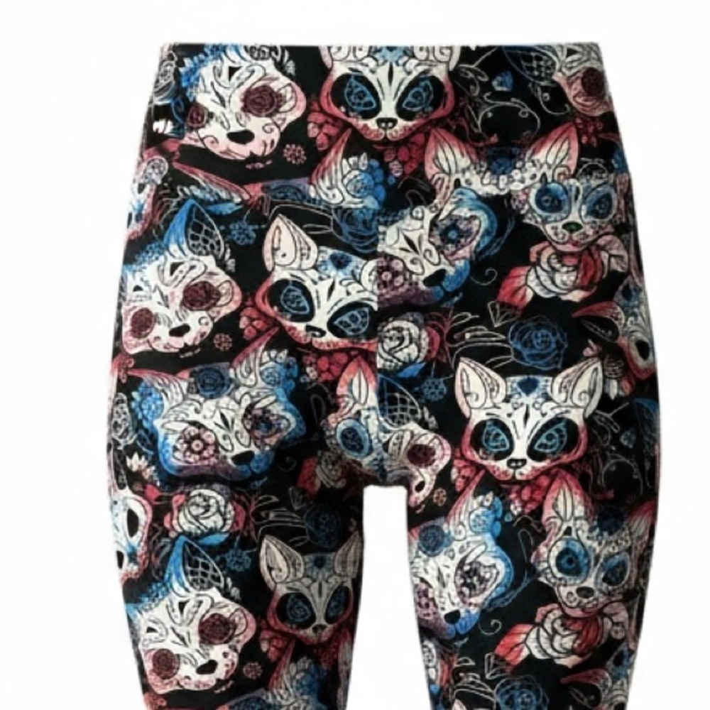 LuLaRoe Buttery Soft Leggings • Cats Print
